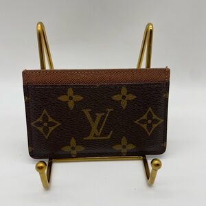 Louis Vuitton Monogram Card Case Wallet